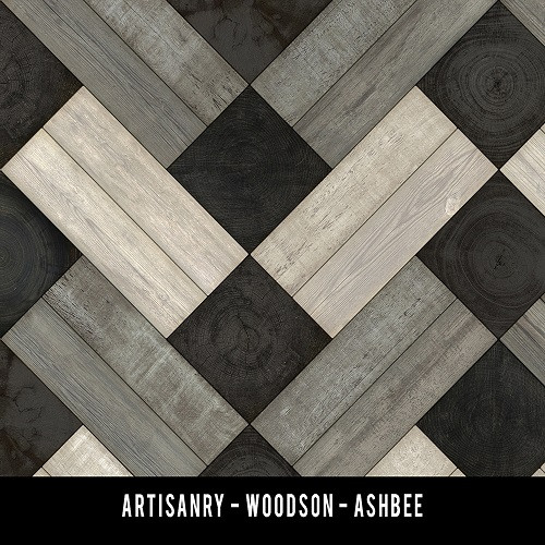 Swatches for Woodson - vinyl floor cloth