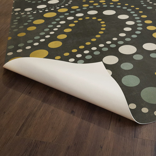 Classic Pattern 12 The Big Bang Theory - vinyl floor cloth underside 