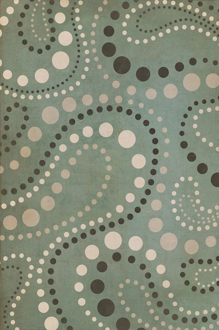 Pattern 12 Hocus Pocus - vinyl floor cloth rectangle sizes