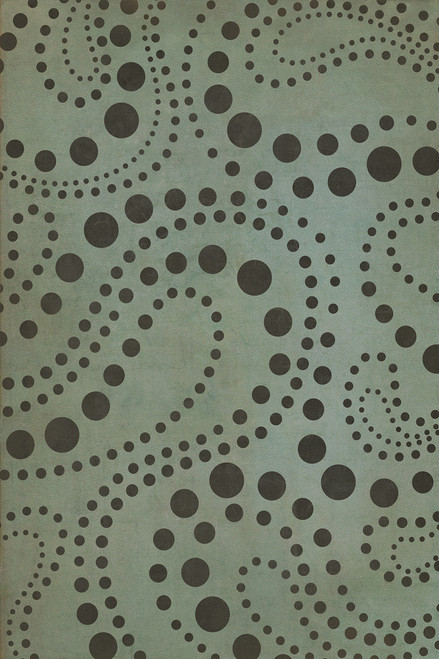 Classic Pattern 12 Molecular Madness - vinyl floor cloth all rectangle sizes.