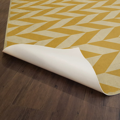 Classic Pattern  6 Apollo - vinyl floor cloth underside 
