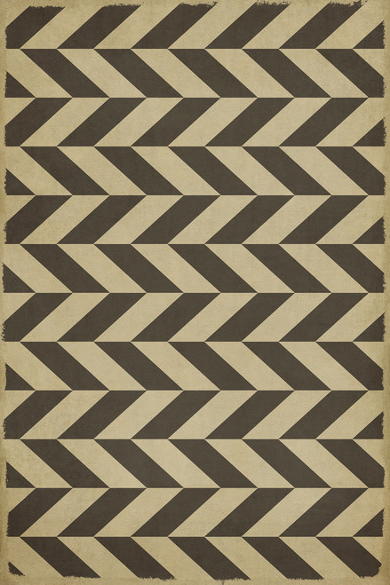 Pattern 6 Vulcan - vinyl floor cloth sizes 20x30, 24x36, 30x44, 38x56