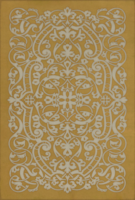 Pattern 77 Handel - vinyl floor cloth rectangle sizes