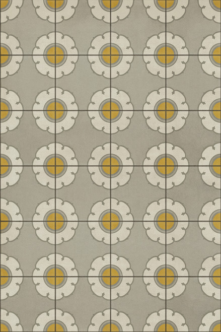 Pattern 78 Be Bop a Lula - vinyl floor cloth sizes 20x30, 24x36, 30x44, 38x56