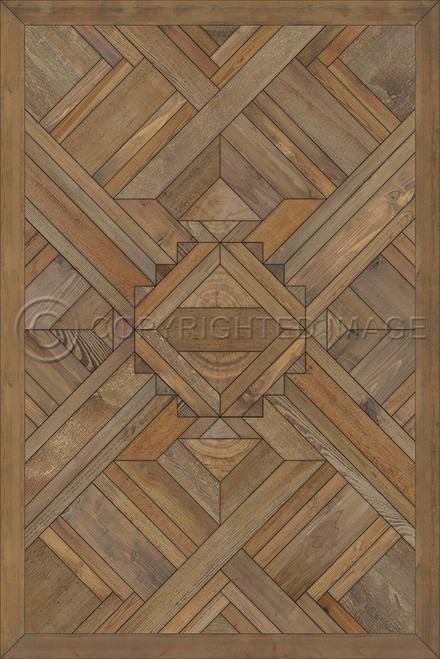 Appalachian: A Brighter World - vinyl floor cloth sizes 24x36, 20x30, 30x44, 38x56