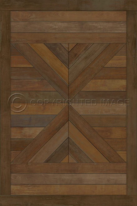 Hoia Bram - vinyl floor cloth sizes 24x36, 20x30, 30x44, 38x56