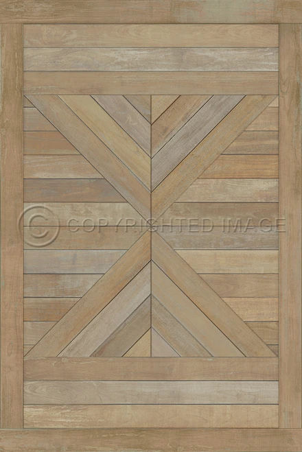 Hoia Drifting Reefwards - vinyl floor cloth sizes 20x30, 24x36, 30x44, 38x56