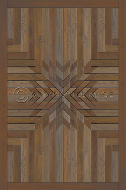 Trollheimen Dream within a Dream - vinyl floor cloth sizes 24s36, 20x30, 30x44, 38x56