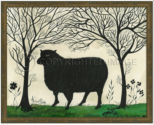 Animal Silhouette Sheep