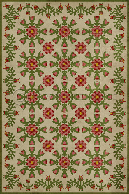 Swatches for Needlework - vinyl floor cloths