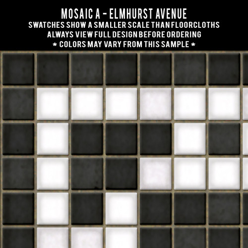 Mosaics A: Elmhurst Avenue swatch sample