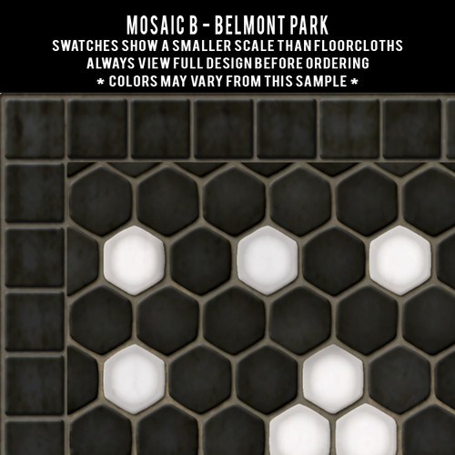 Mosaics B: Belmont Park swatch sample