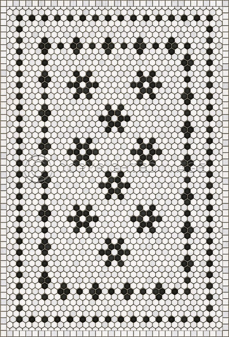 Mosaics B: Clemont Avenue 24x36, 30x44, 38x56