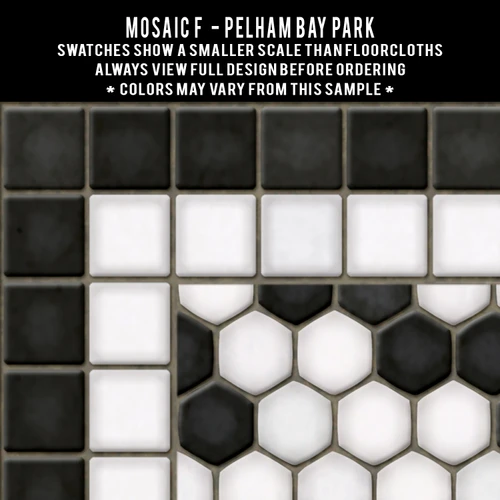 Mosaics F: Pelham Bay Park swatch stock 
