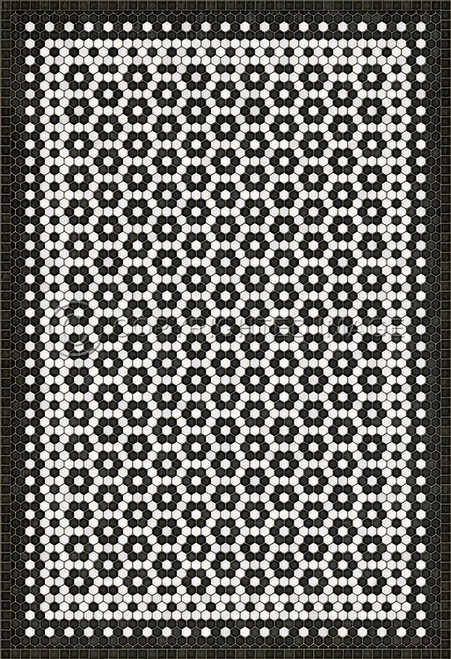 Swatches for Mosaics A-H - vinyl floor cloths