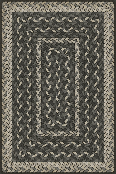 Classic pattern 85 such a cozy room vinyl floor cloth sizes 20x30, 24x36