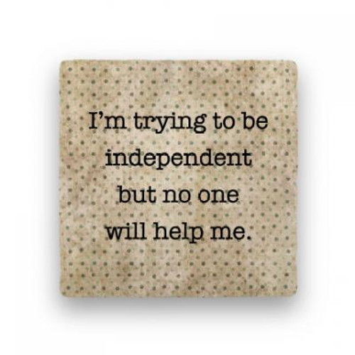 Independent drink coaster