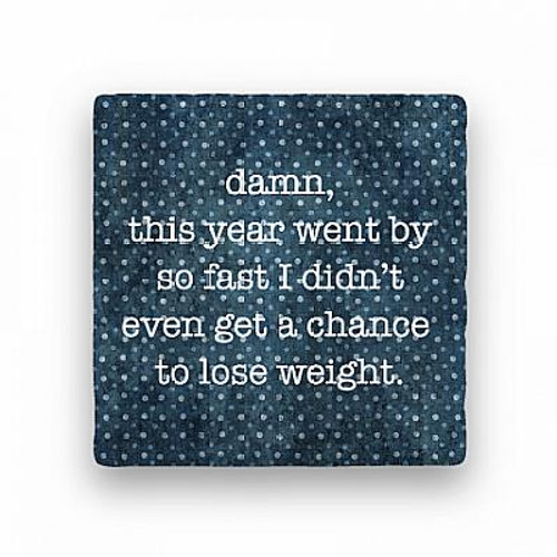 Lose Weight drink coaster