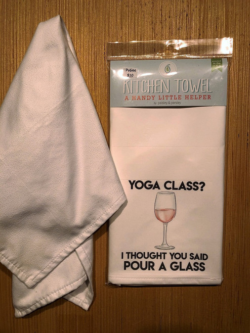 Kitchen Towel - Yoga Class