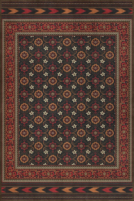 Balouch Lalen - vinyl floor cloth 72x108