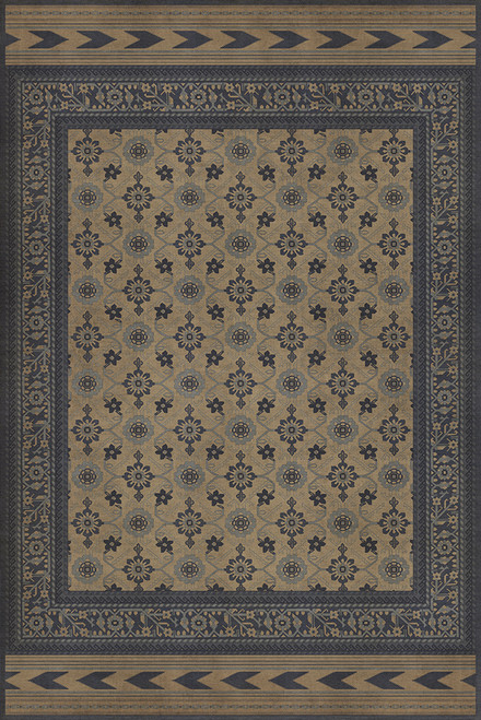 Balouch Nodakk - vinyl floor cloth 72x108