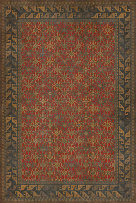 Daghestan Bazara Net - vinyl floor cloth 72x108