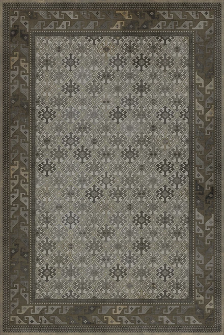 Daghestan Vokzal - vinyl floor cloth 72x108