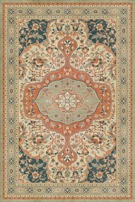 Farahan Roya - vinyl floor cloth 72x108
