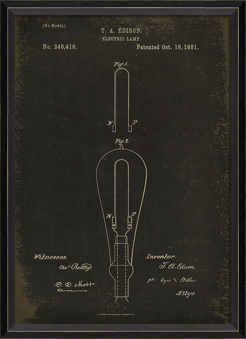 Edison patent 248418