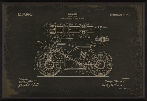 Palmer motorcycle patent