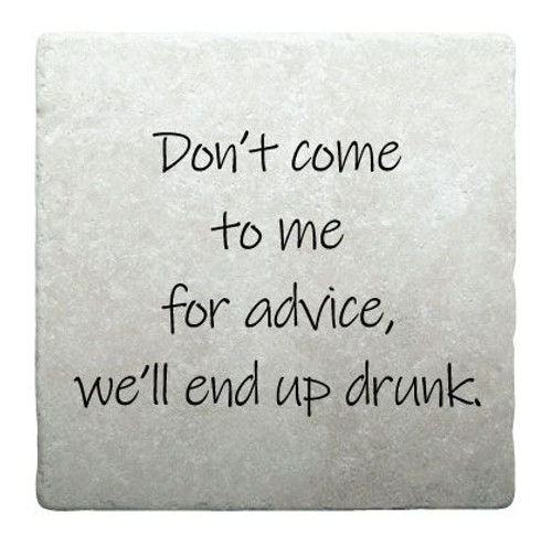 End Up Drunk drink coaster