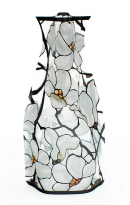 Louis C. Tiffany Magnolia Window expandable vase