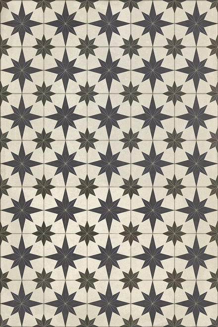 Pattern 20 Astraea - 30x44 lightly distressed - Quick Ship