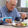 SectorCare Adaptive Knife Built Up Handle and Strap 25cm H x 3.2cm W Blue