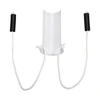 SectorCare Sock Aid with Long Pull Cords and Non Slip Grips, White