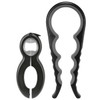 SectorCare Jar Opener Set for Weak Hands and Arthritis 2 Piece Black