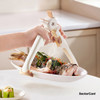 SectorCare Anti Scald Bowl and Plate Gripper One Handed 24cm White