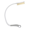 SectorCare Curved Long Handle Back Bath Brush with Hanging Hole Grey