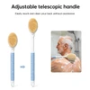 SectorCare Telescopic Long Handled Bath Brush Dual Sided Blue