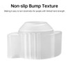 SectorCare Door Knob Grip with Side Flaps Non Slip Milky White