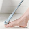 SectorCare Long Handled Toe Washer with Silicone Loop Head, 40cm Blue