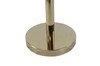 Gold Bollards and Rope Barriers