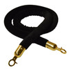 Gold Velvet Ropes for Rope Barriers and Bollards