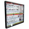 Enclosed Bulletin Board 6xA4 Indoor Black