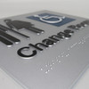 Unisex Change Room Braille Sign