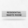 Statutory Sign - Residential Waste Room Sign