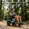 Infinity Comfort Electric Wheelchair - Blue