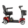 SectorCare Travel Mobility Scooter - Red