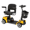 SectorCare Travel Mobility Scooter - Yellow