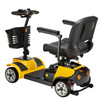 SectorCare Travel Mobility Scooter - Yellow